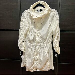 Anatomie White Trench Coat / jacket.  Size small
